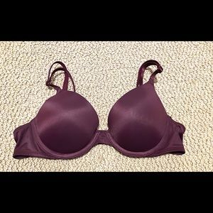 VS Pink Purple Bra - 34A